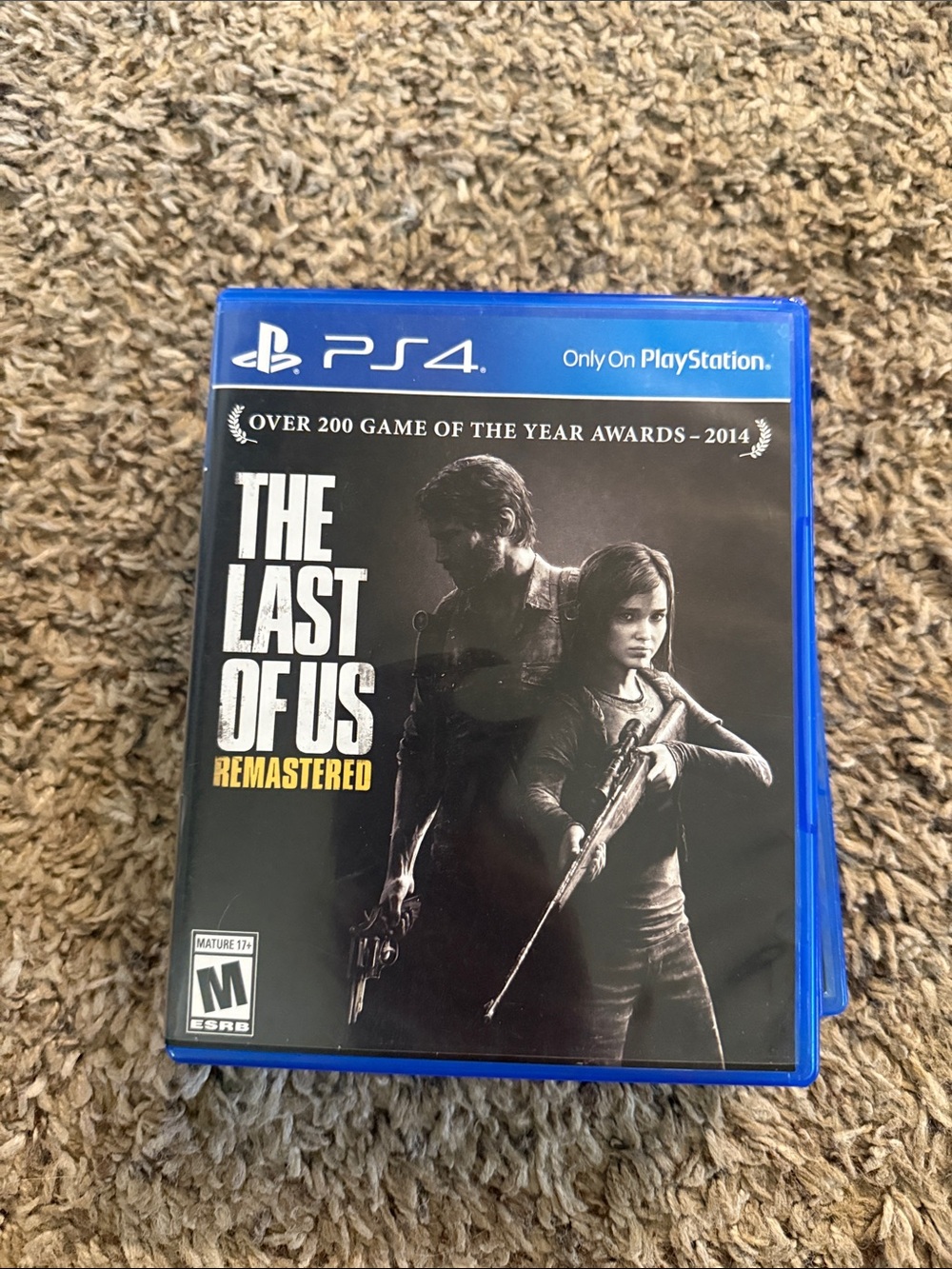 The Last of Us Remastered - PS4 Case (Black & Blue)
